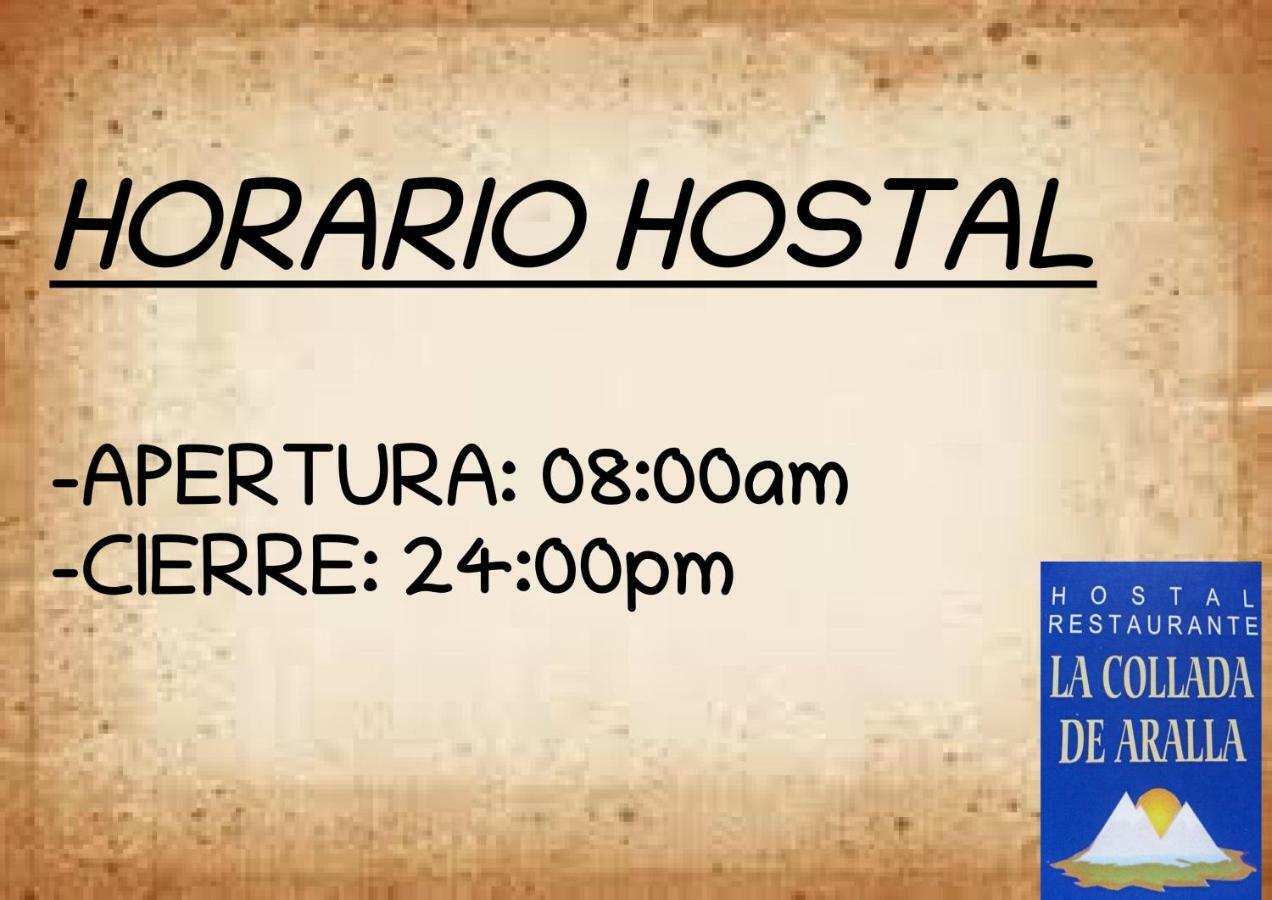 Hostal La Collada De Aralla Аралья-де-Луна Экстерьер фото